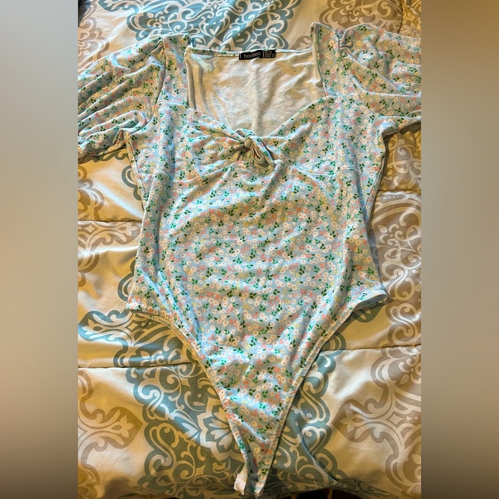 floral bodysuit